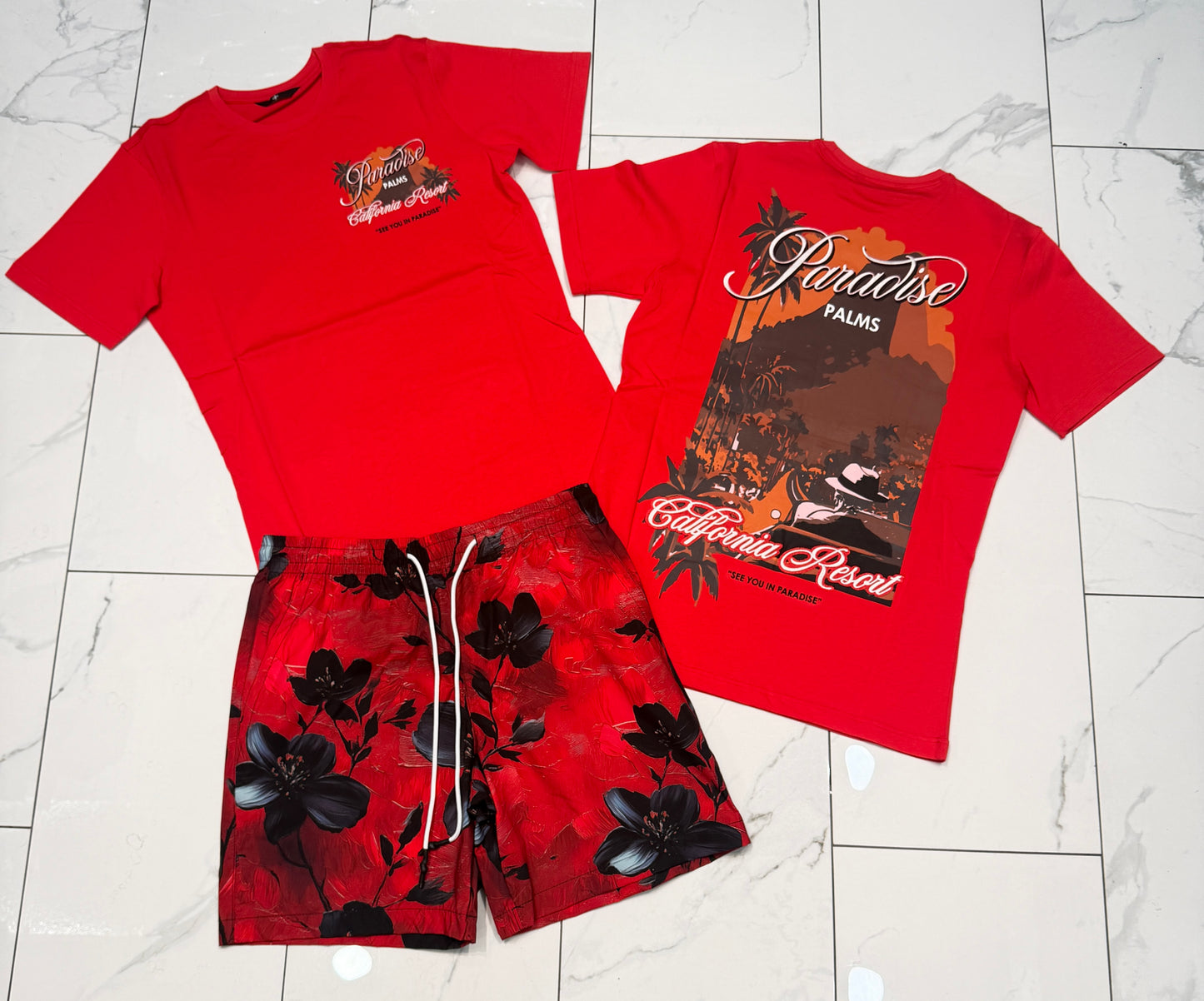 Jordan Craig x See You In Paradise Graphic Paradise Palms T-Shirt (Chicago)