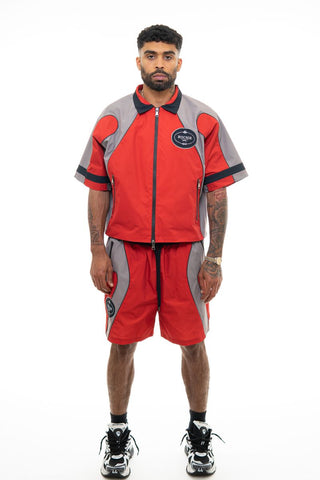 Vie Riche Nylon Biker Jacket Set U