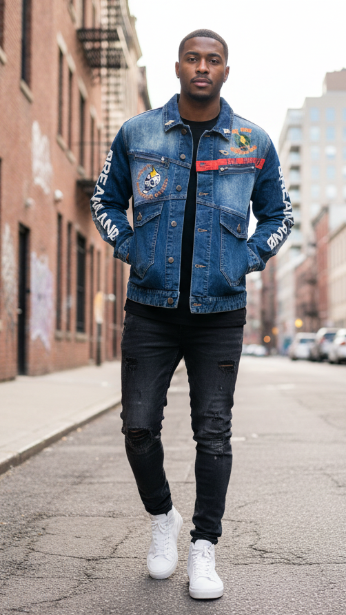 Dreamland Patches Jean Jacket U