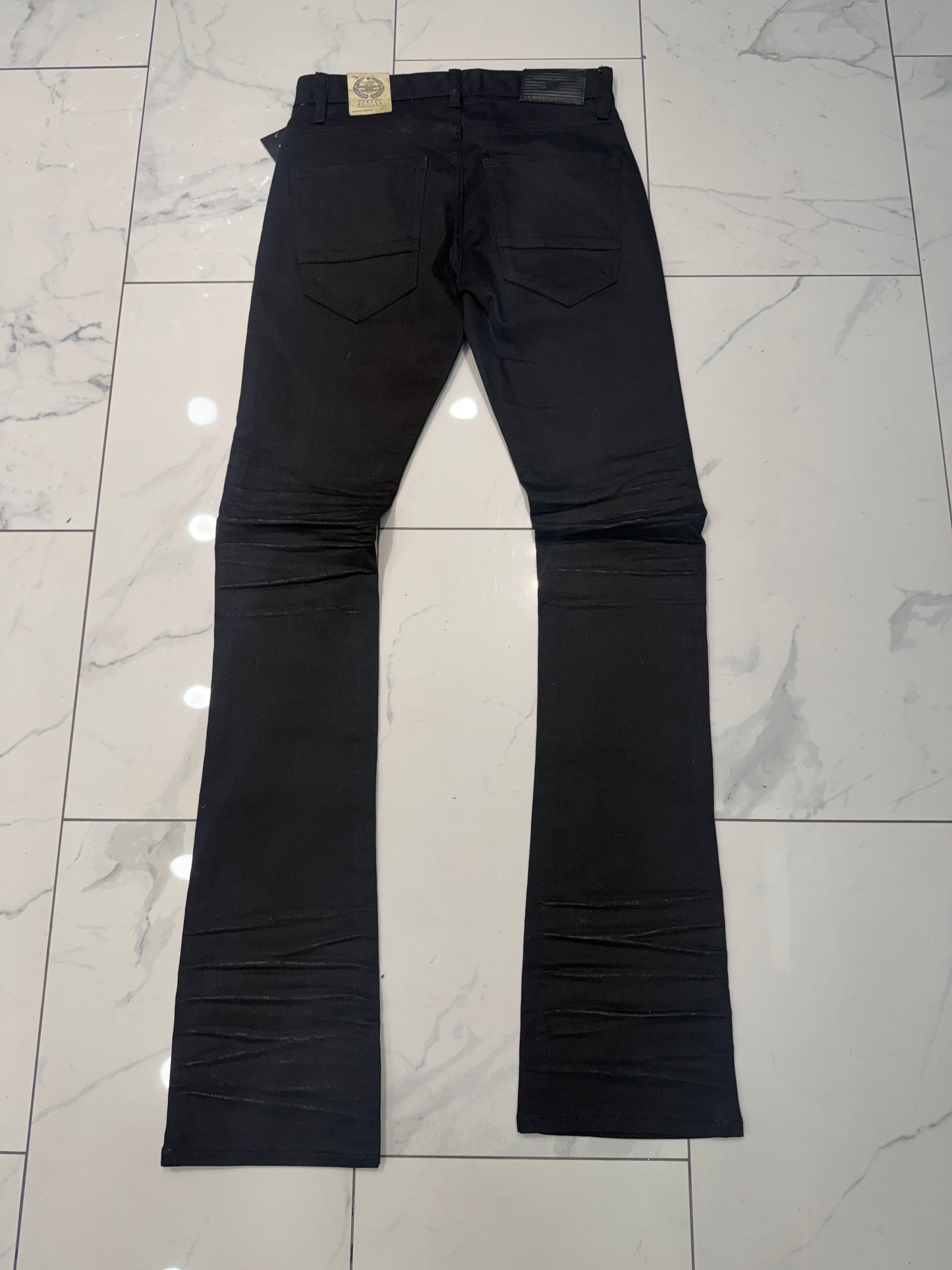 Jordan Craig Martin Stacked Jeans (Polished Black)