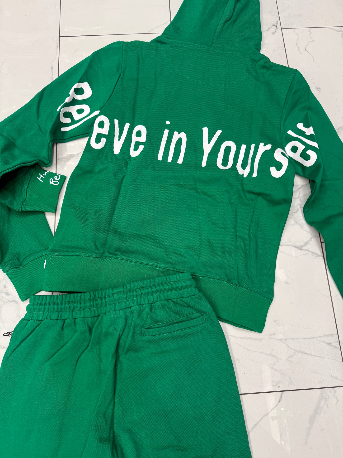 Apprv Trust No One Green Sweatsuit U