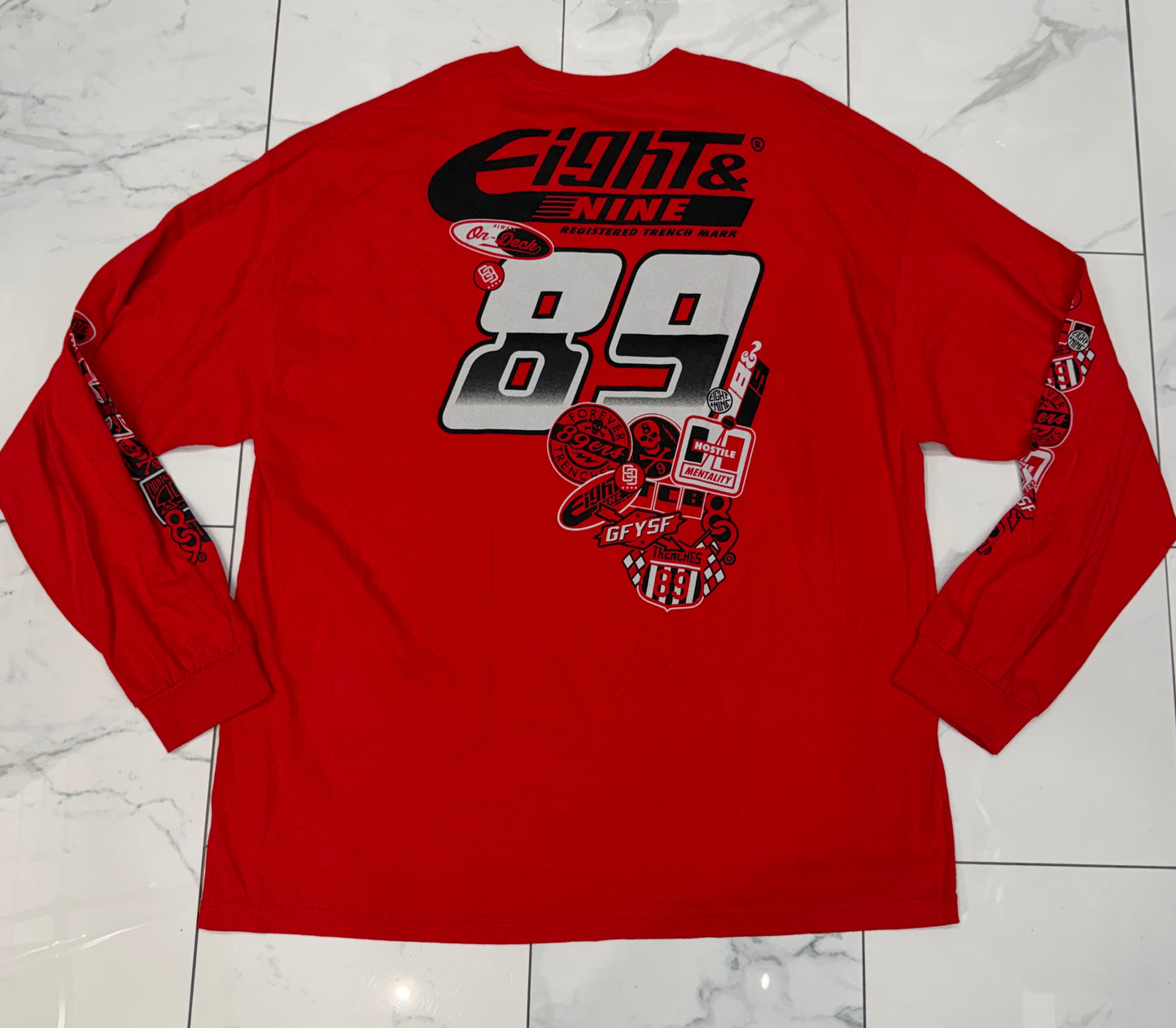 Eight & Nine Long Sleeve Tee U
