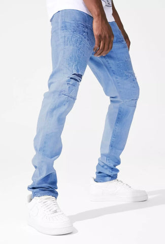 Jordan Craig Sean Fit Slim Tapered Princeton Denim Jeans