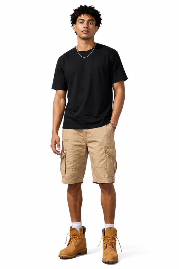 Jordan Craig Xavier Cargo Shorts (Khaki)