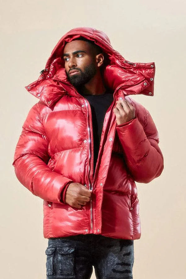 Jordan Craig Red Astoria Bubble Jacket U