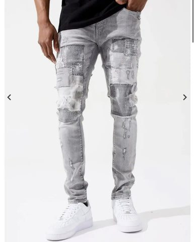 Jordan Craig Sean Fit Dreamweaver Denim Jeans (Arctic Grey)