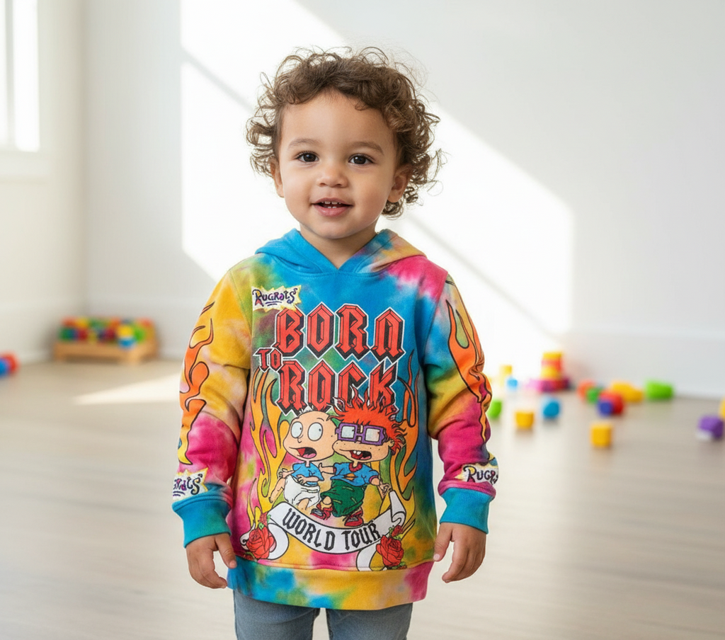 Kids Rugrats Born To Rock Hoody