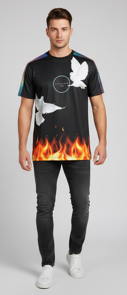 Vie Riche Fire Bird Tee U