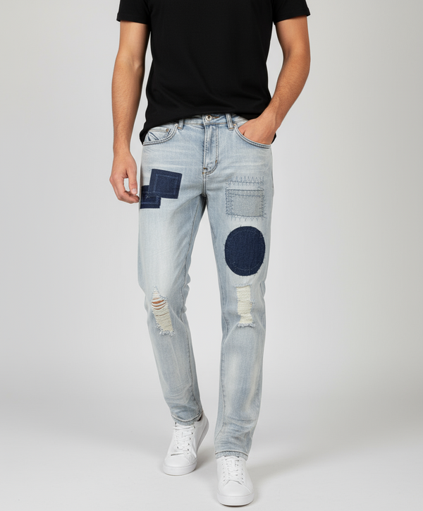 Ckel Light Blue Denim Jeans U