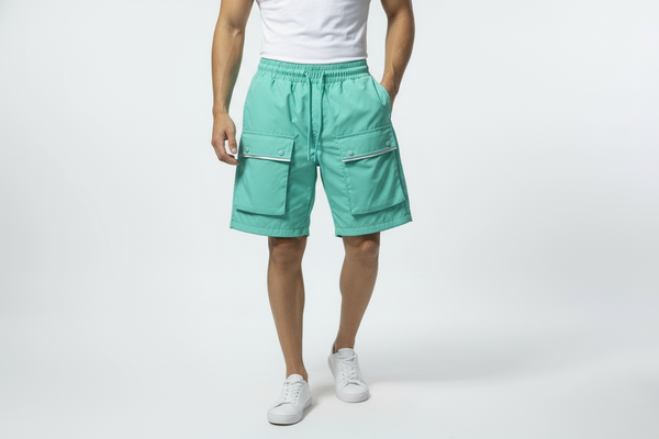 Hudson WindBreaker Nylon 6 Inch Shorts (Mint) U