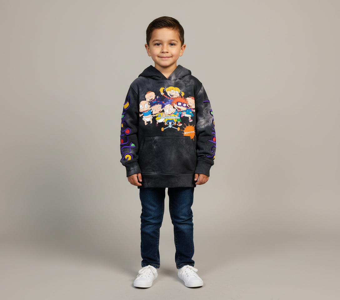 Kids Rugrats Tie Dye Hoody