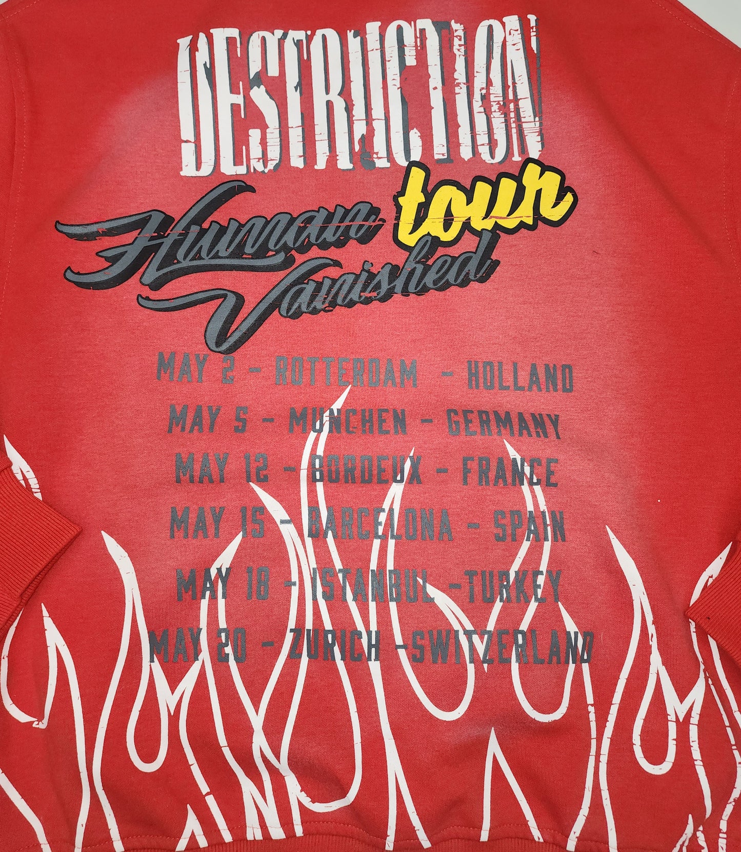 Civilized Hell Raiser Tour Red Hoodie U