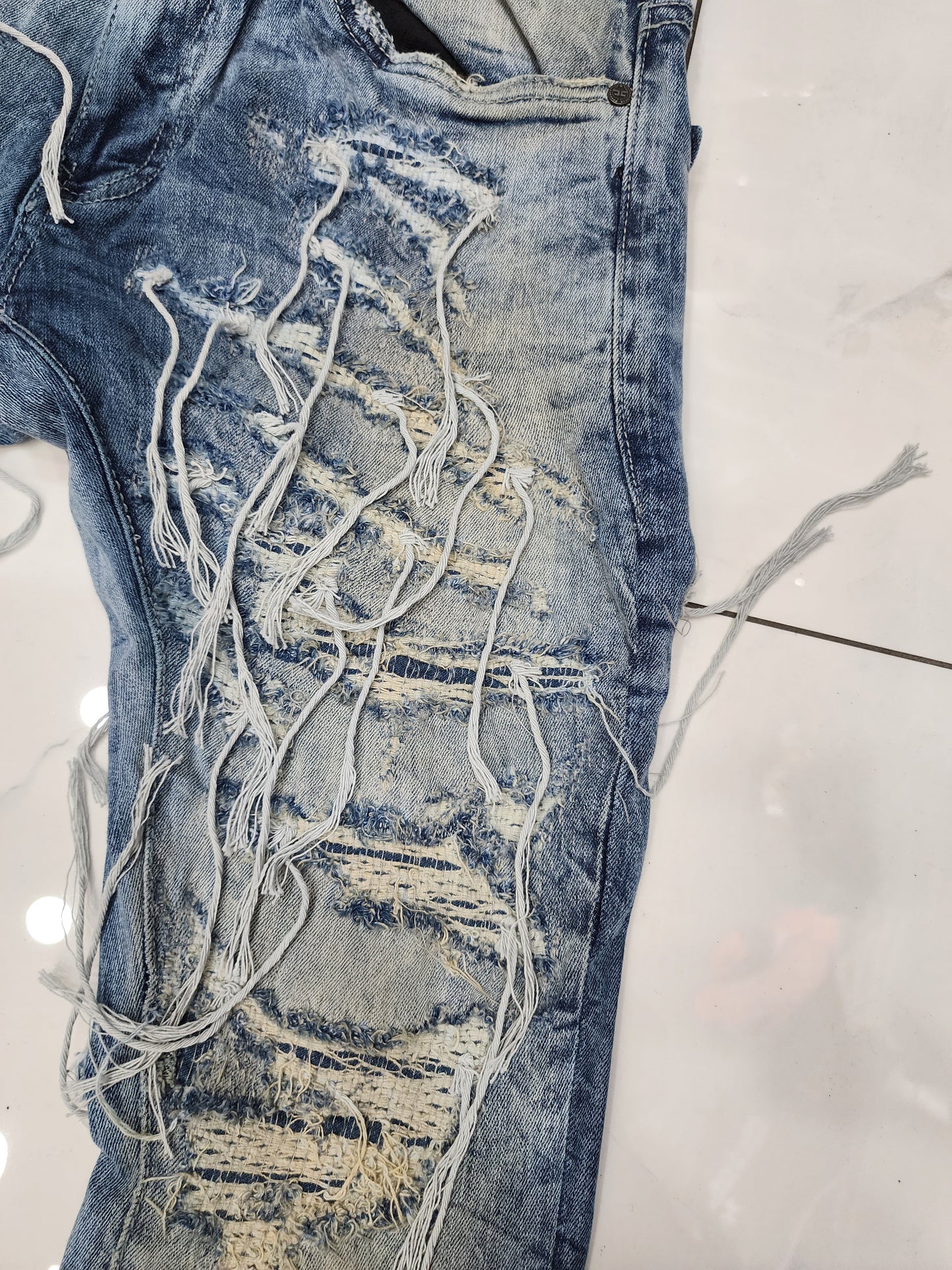 Jordan Craig Martin Stacked Wilder Denim (Creek) (Read Description) U