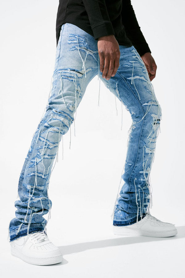 Jordan Craig Martin Stacked Wilder Denim (Creek) (Read Description) U