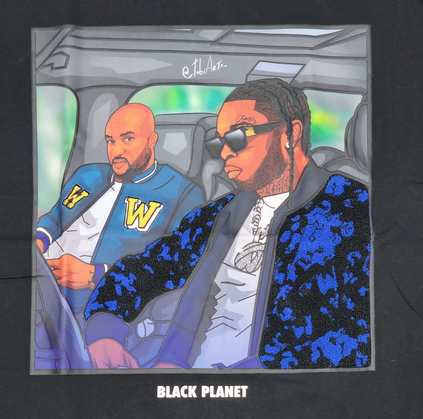 Black Planet Black Pop Smoke x Virgil T-Shirt U