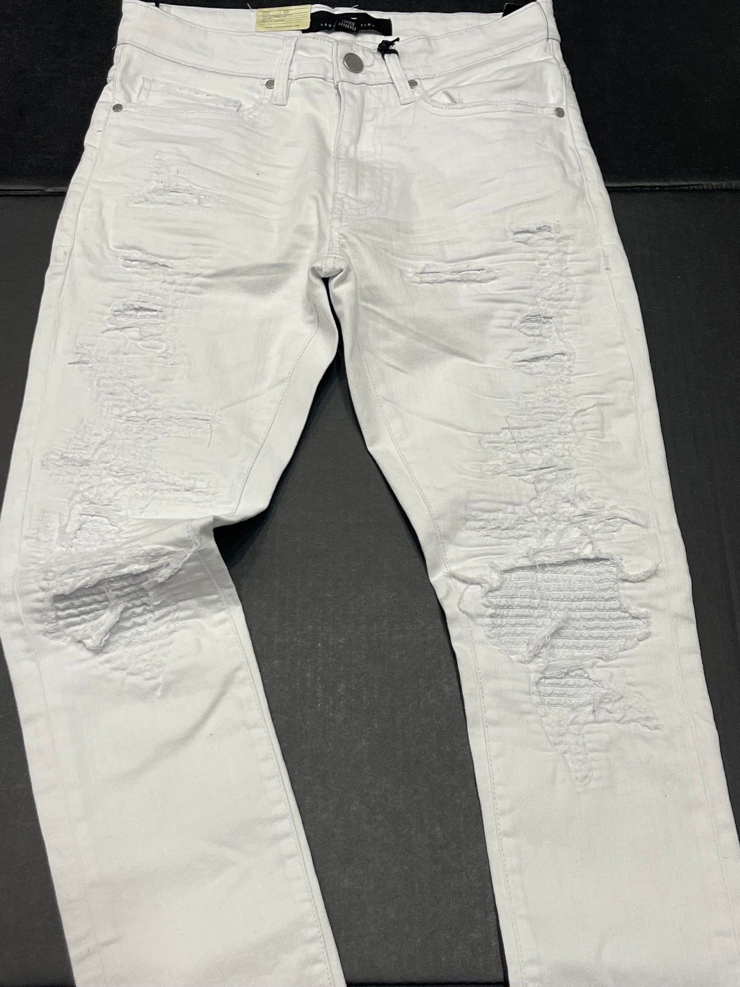 Jordan Craig Ross Fit Super Stretch White Jeans