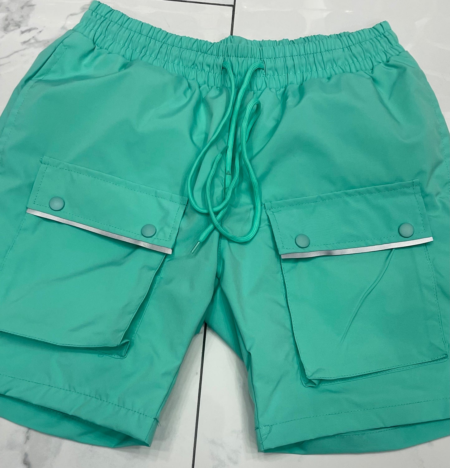 Hudson WindBreaker Nylon 6 Inch Shorts (Mint) U