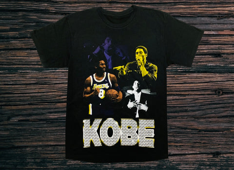 Vintage Rapping Kobe  T-Shirt