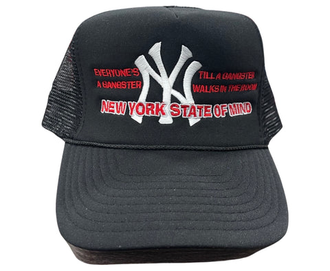New York State Of Mind (Black) Trucker Hat