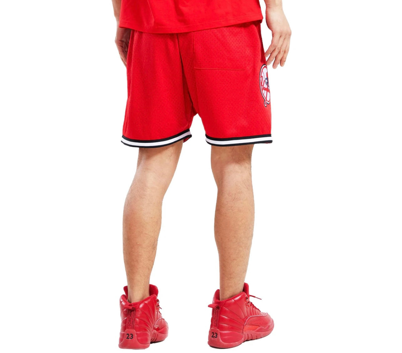 Pro Standard New York Yankees Red Mesh Shorts U