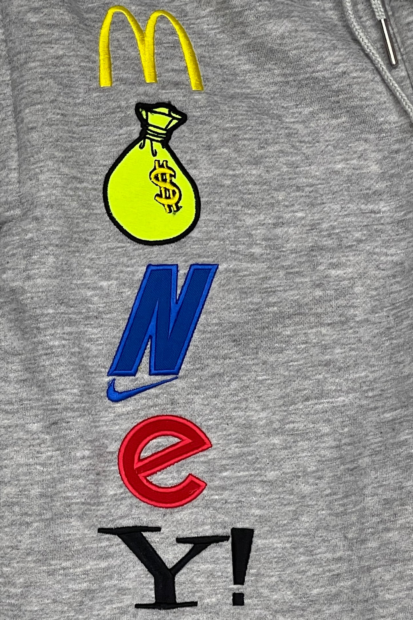 Vault “Money Talks” Embroidered Short Set U