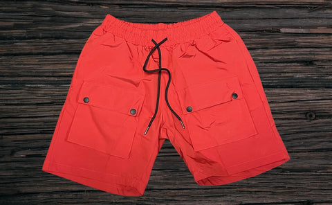 Hudson WindBreaker Shorts (Red)