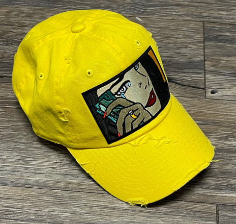 Money & Tears Dad Hat (Yellow)