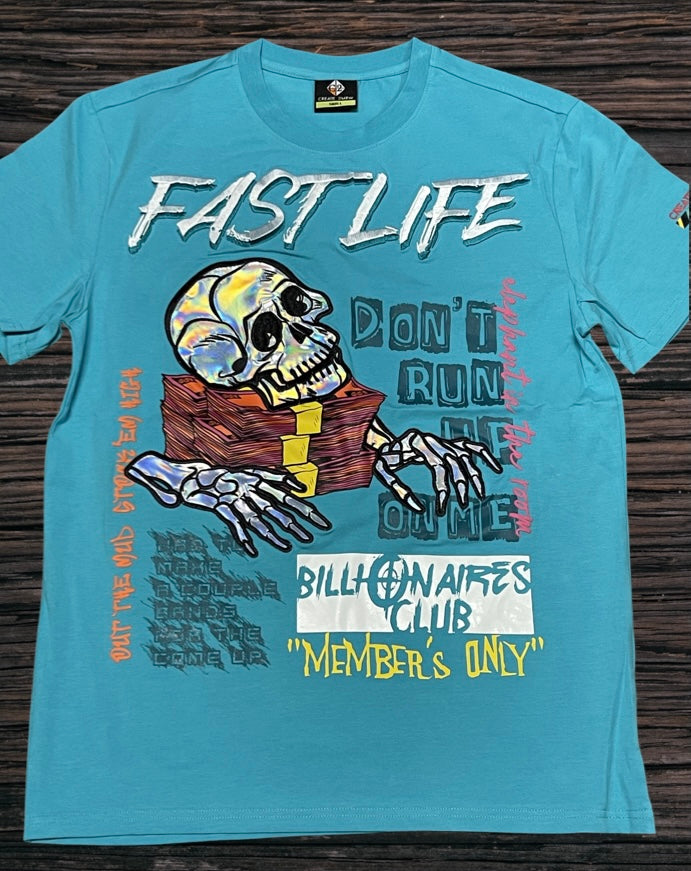 Create 2mrw Fast Life Tee--Neon U
