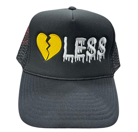 Heartless (Black/Yellow) Trucker Hat