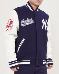 ウェア PRO STANDARD YANKEES VARSITY JACKET M New York Yankees Pro Standard Classic Wool Varsity Jacket