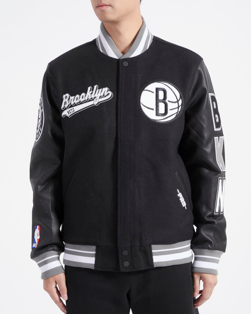 Pro Standard Brooklyn Nets Varsity Jacket U