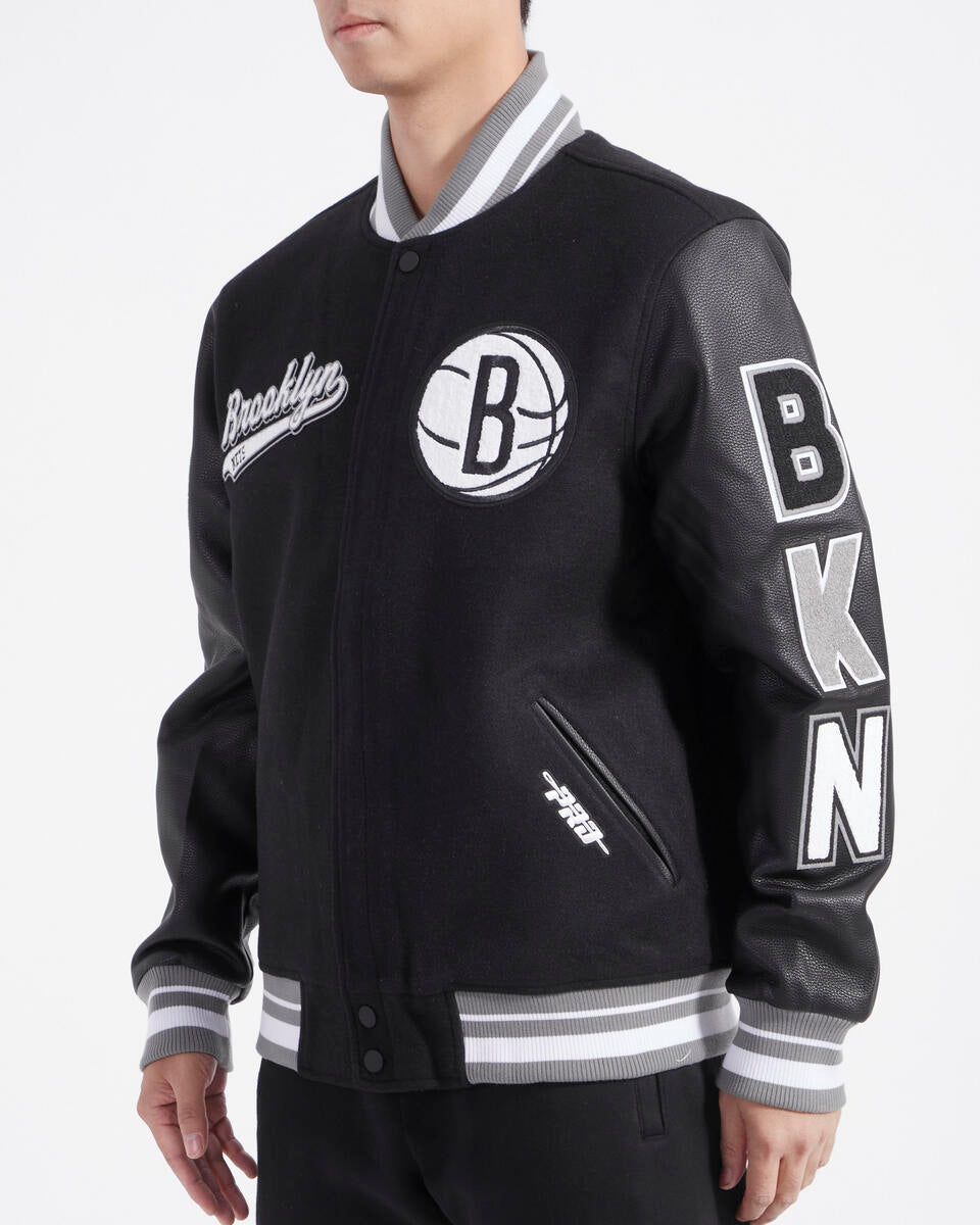 Pro Standard Brooklyn Nets Varsity Jacket U