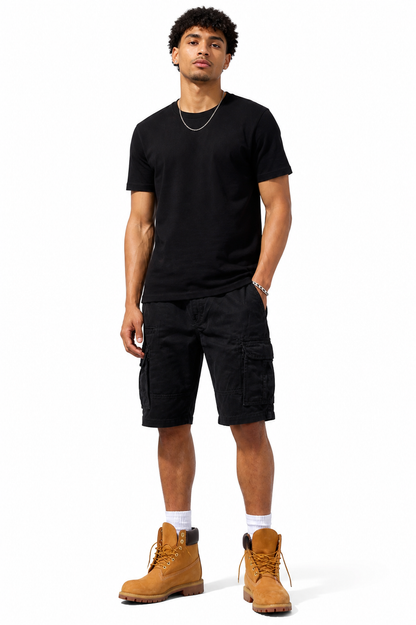 Jordan Craig Xavier Cargo Shorts (Black)
