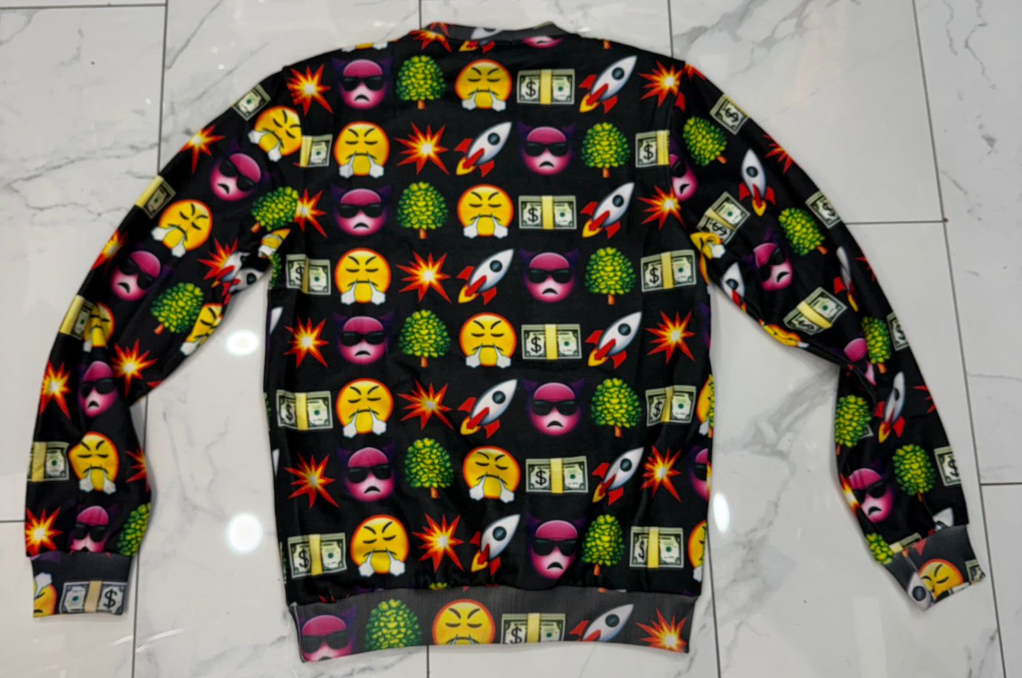 Hudson Emojis Allover Sweatshirt U