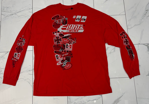 Eight & Nine Long Sleeve Tee U