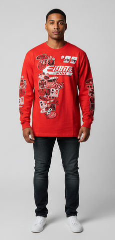 Eight & Nine Long Sleeve Tee U