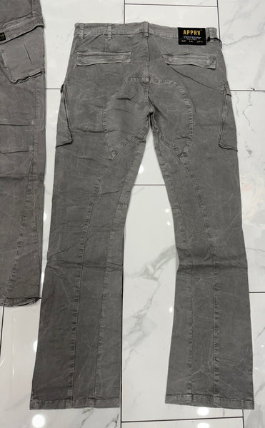 Apprv Denim Stacked Cargo Pants (Multiple Colors)
