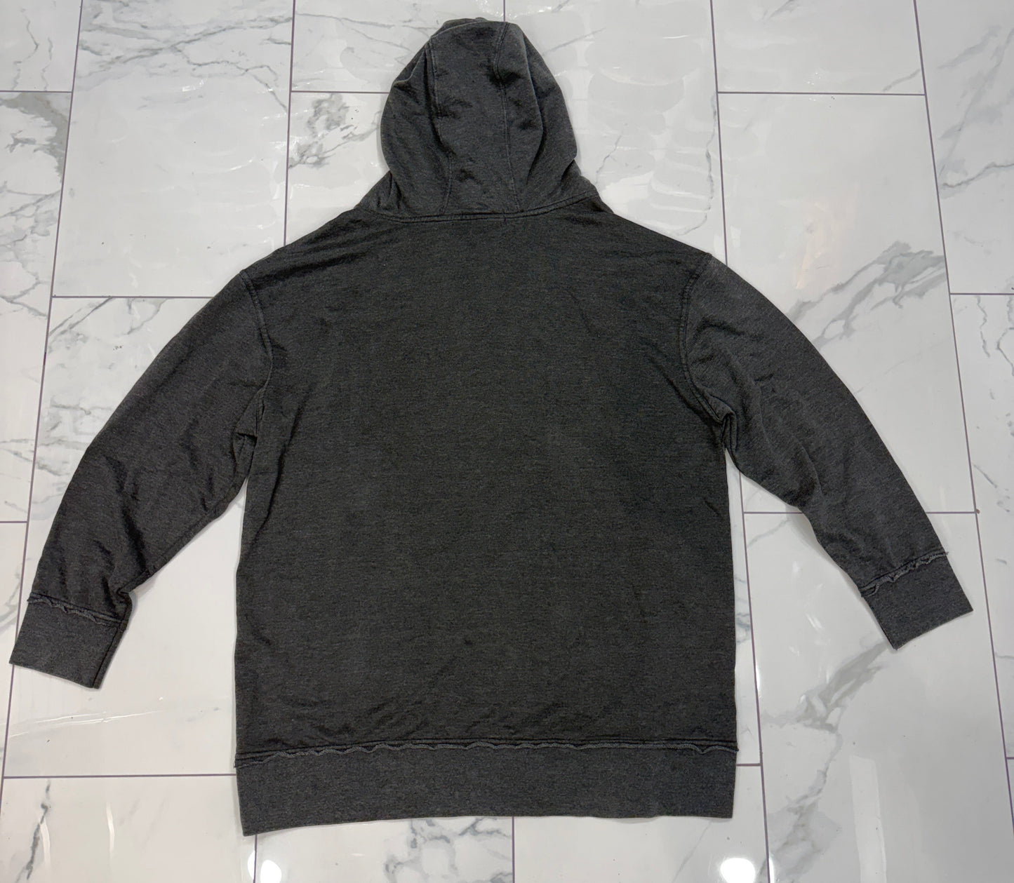 Pradagynyc Grey Full Zip Hood Hoody