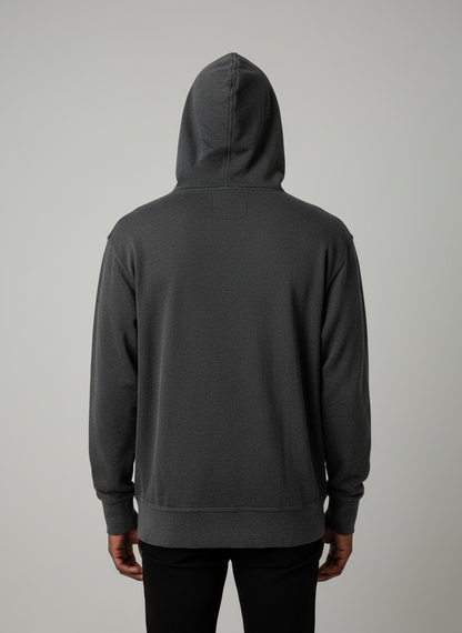 Pradagynyc Grey Full Zip Hood Hoody