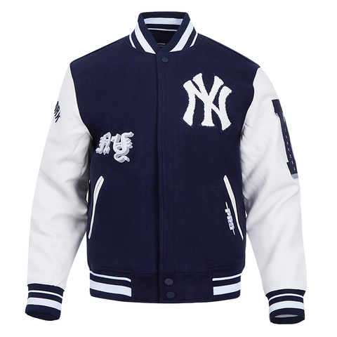 Pro Standard New York Yankees Old English Varsity Jacket