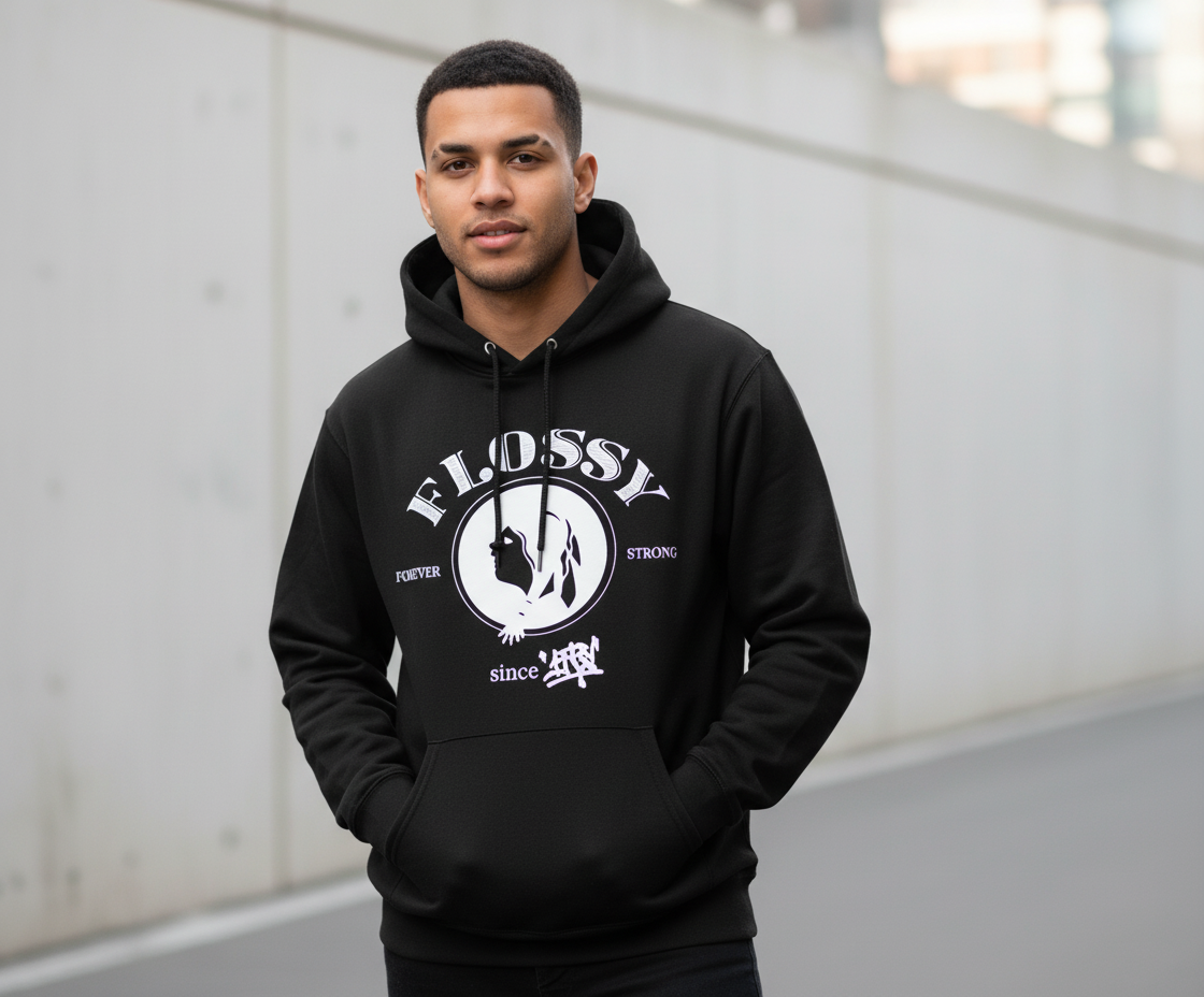 The Mag Seven Sapa Flossy Black Hoodie