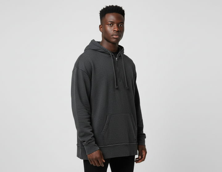 Pradagynyc Grey Full Zip Hood Hoody