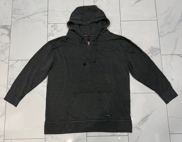 Pradagynyc Grey Full Zip Hood Hoody