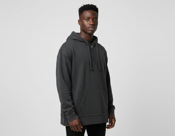 Pradagynyc Grey Full Zip Hood Hoody