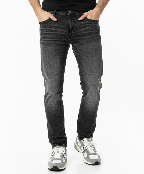 Jordan Craig Sean Fit Slim Fit Super Stretch Tapered Black Ice Jeans U