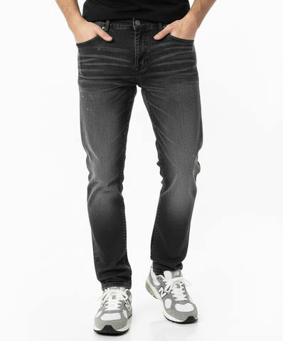 Jordan Craig Sean Fit Slim Fit Super Stretch Tapered Black Ice Jeans U