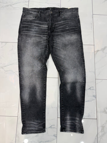 Jordan Craig Sean Fit Slim Fit Super Stretch Tapered Black Ice Jeans U