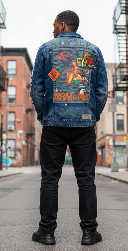 Dreamland Patches Jean Jacket U