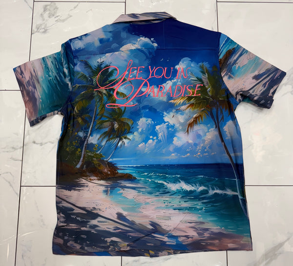 Jordan Craig Wanderlust S/S Party Shirt (Clearwater) U