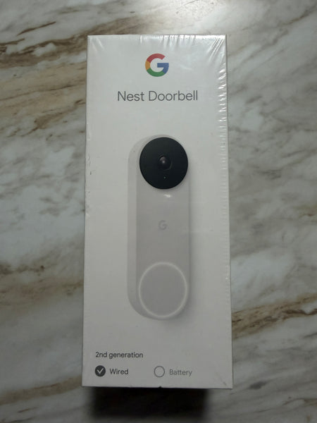 Google Nest Doorbell-Wired (Snow) – Get Fly NYC LLC
